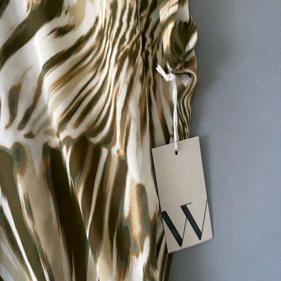 🎉5 for $45 🎉NWT Worthington Wrap Top Blouse Shirt Women Size M - Picture 3 of 5